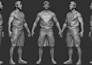 sculpt a 3d model and full body character for 3d printing